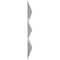 Ekena Millwork 11 7/8in. W x 11 7/8in. H Benson EnduraWall Decor 3D Wall Panel Covers, Total 11.75 Sq. Ft., 12PK WP12X12BEWH-CASE-12 - alternate 9